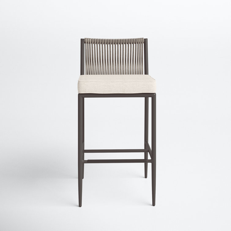 Esme 41'' Metal Outdoor Bar Stool Joss & Main